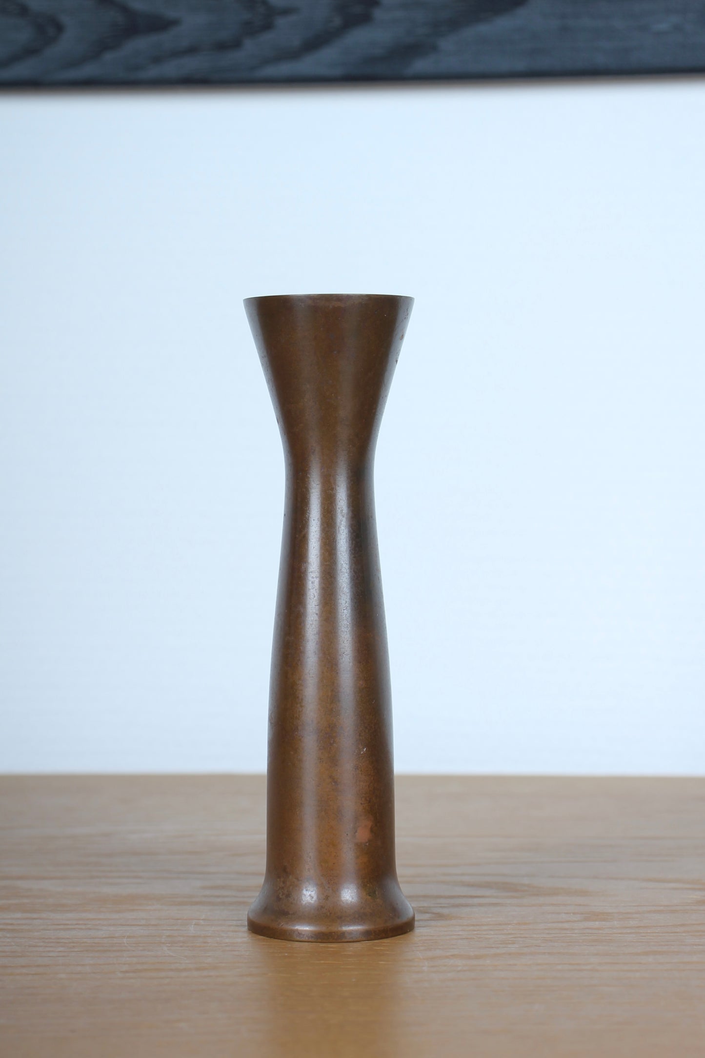 Vintage Japanese Bronze Vase by Hasegawa Yoshihisa