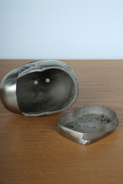 Vintage Japanese Bronze Incense Burner by Hasuda Shugoro