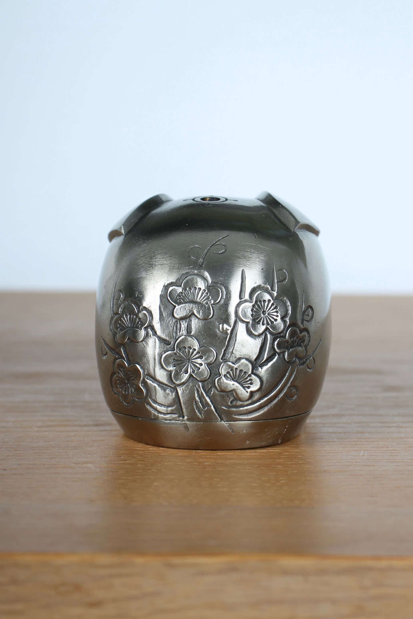 Vintage Japanese Bronze Incense Burner by Hasuda Shugoro