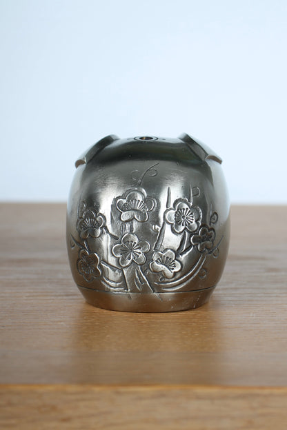 Vintage Japanese Bronze Incense Burner by Hasuda Shugoro