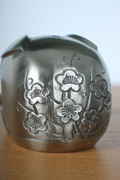 Vintage Japanese Bronze Incense Burner by Hasuda Shugoro