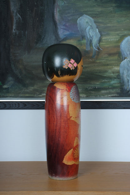 RESERVED Large Floor Kokeshi Doll by Sato Koson