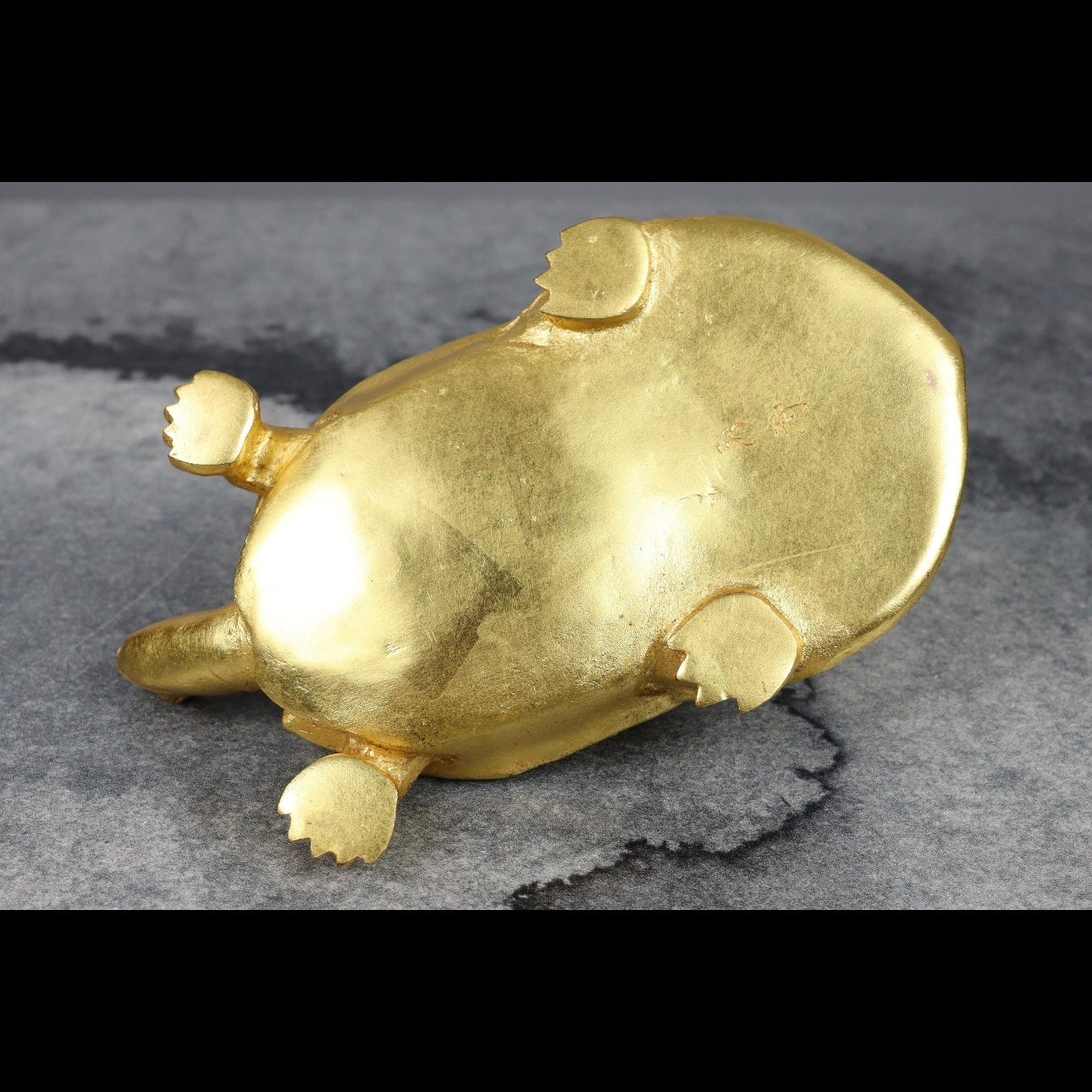 Bronze Turtle with Snake by Tsuda Eijyu