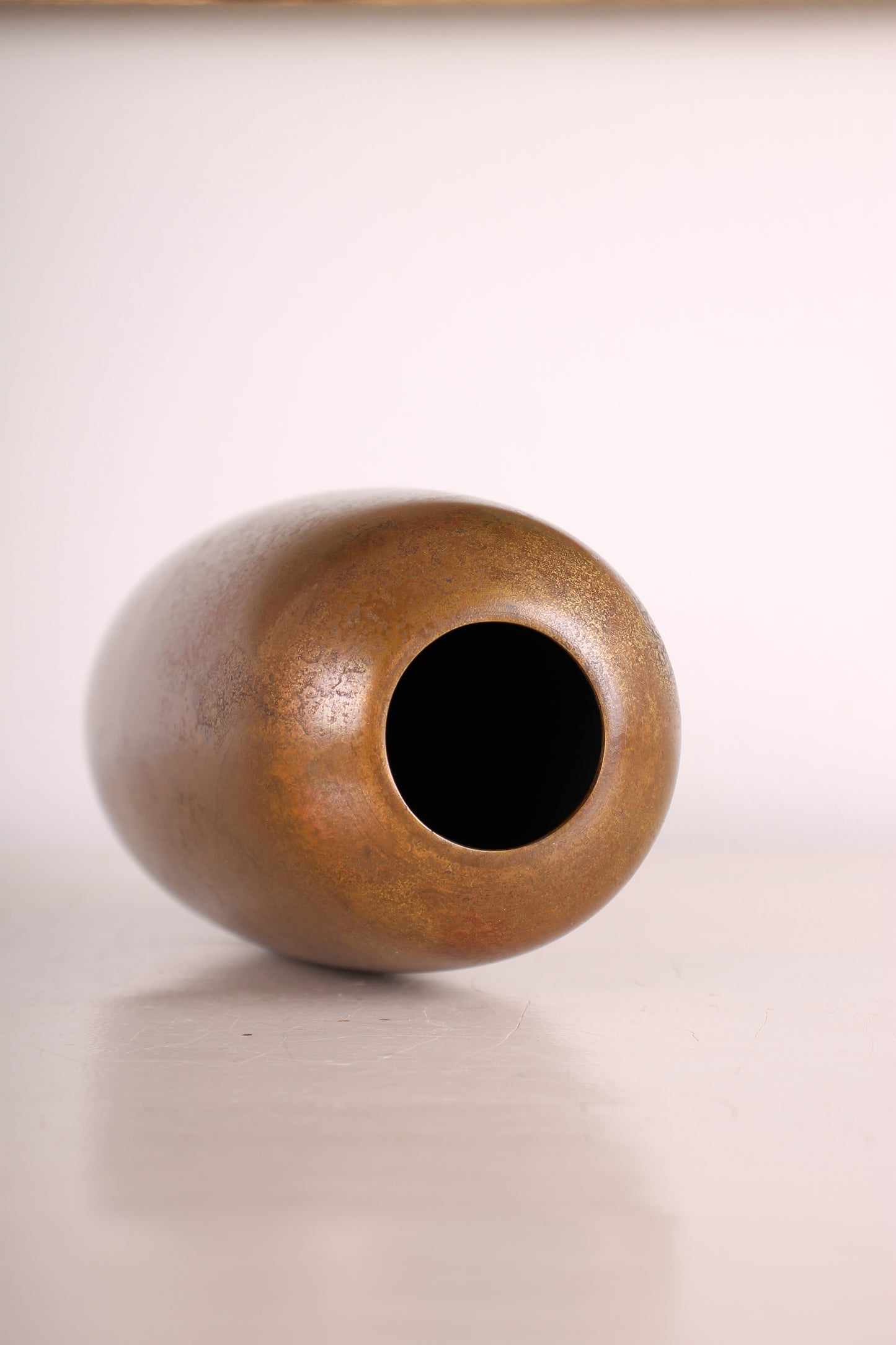 Vintage Japanese Bronze Vase by Inoue Jyunkei