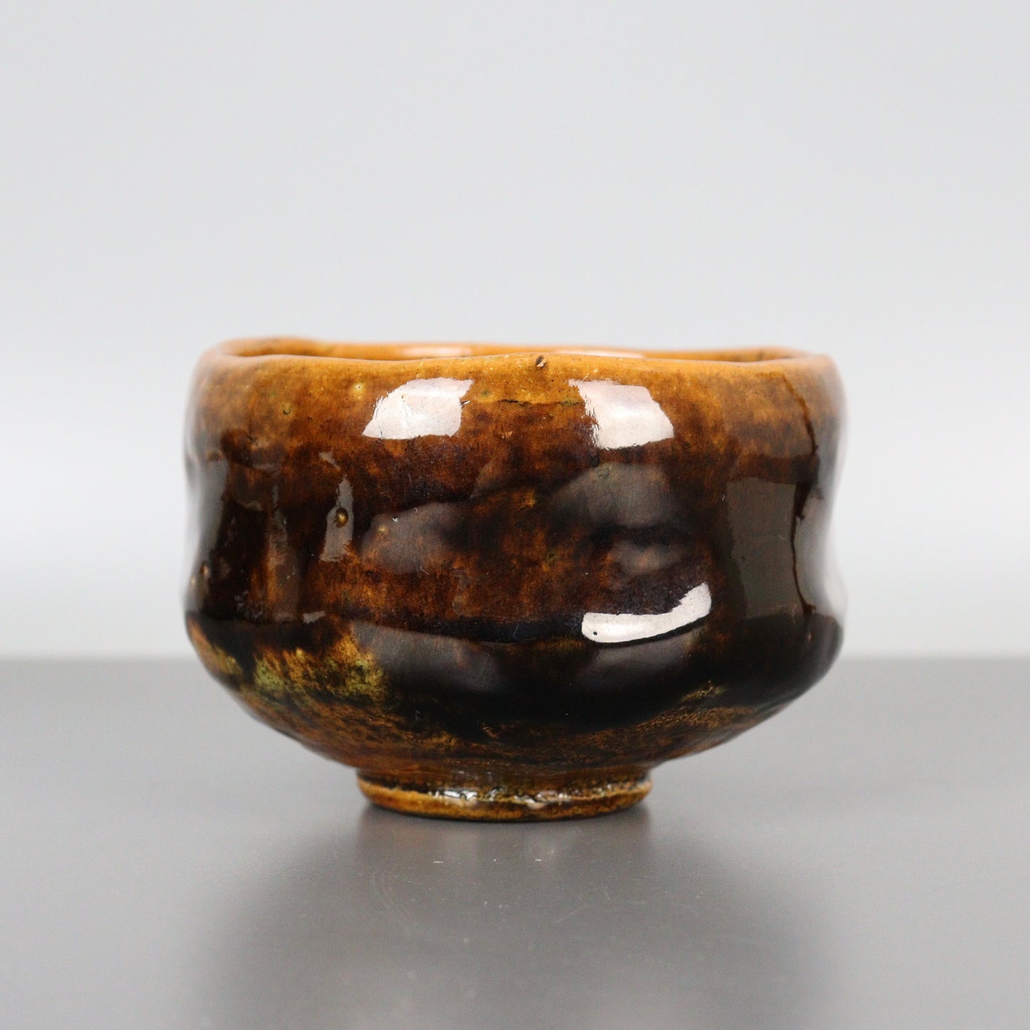 Brown Glaze Chawan with box