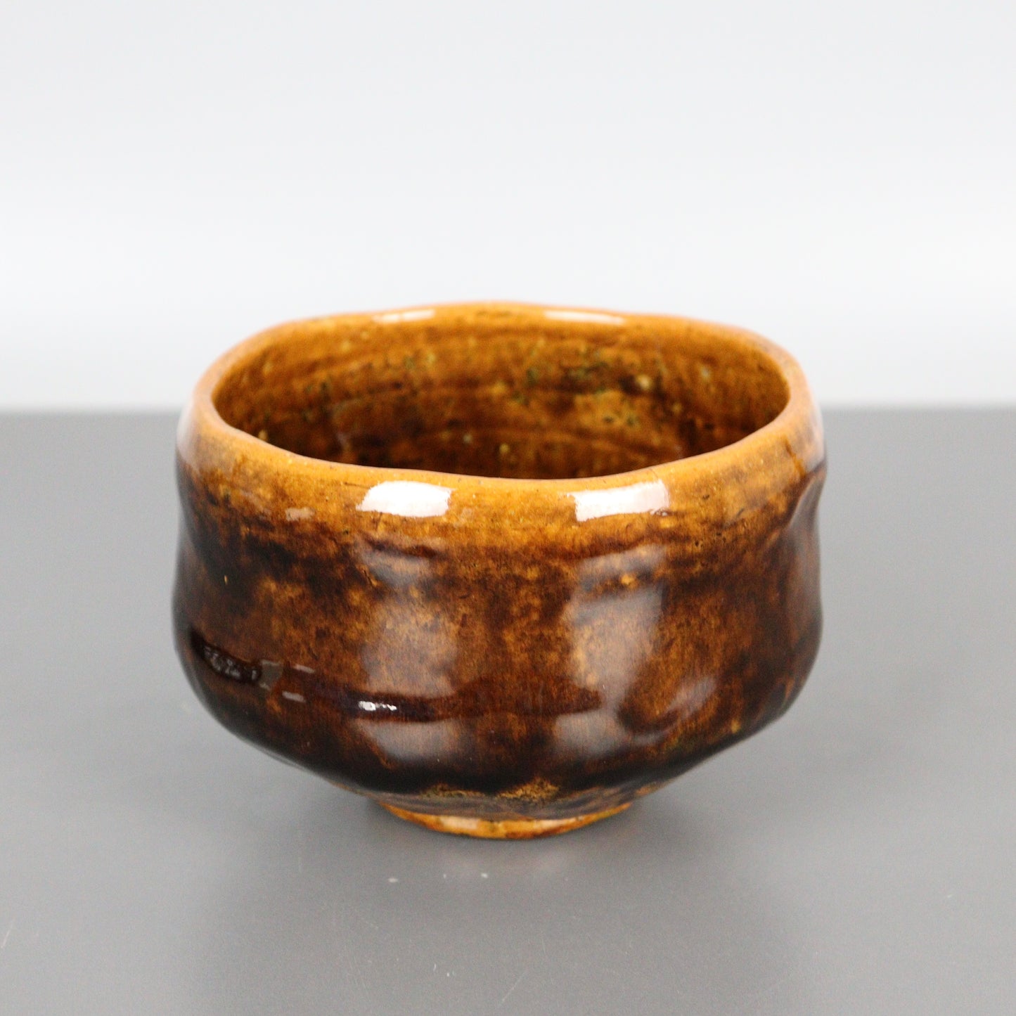 Brown Glaze Chawan with box