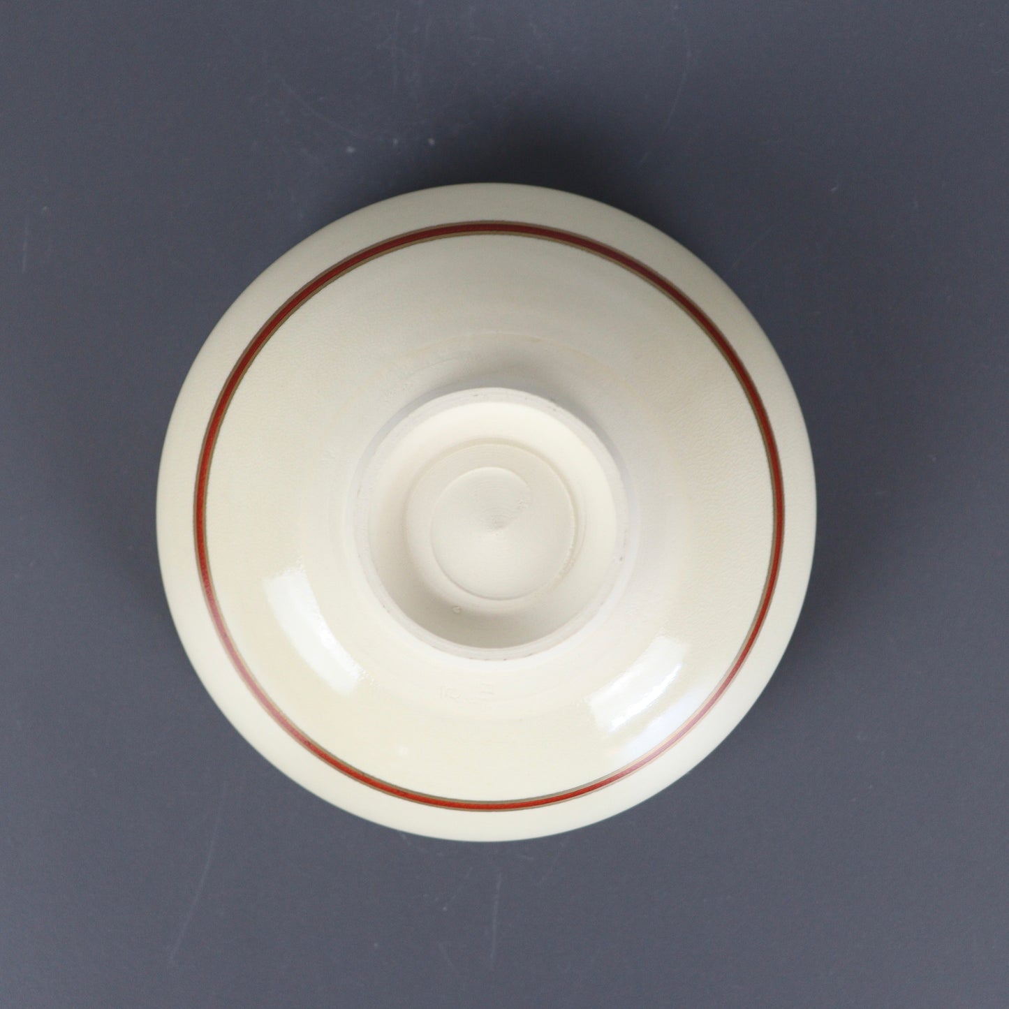 Beige Chawan Geometric Pattern