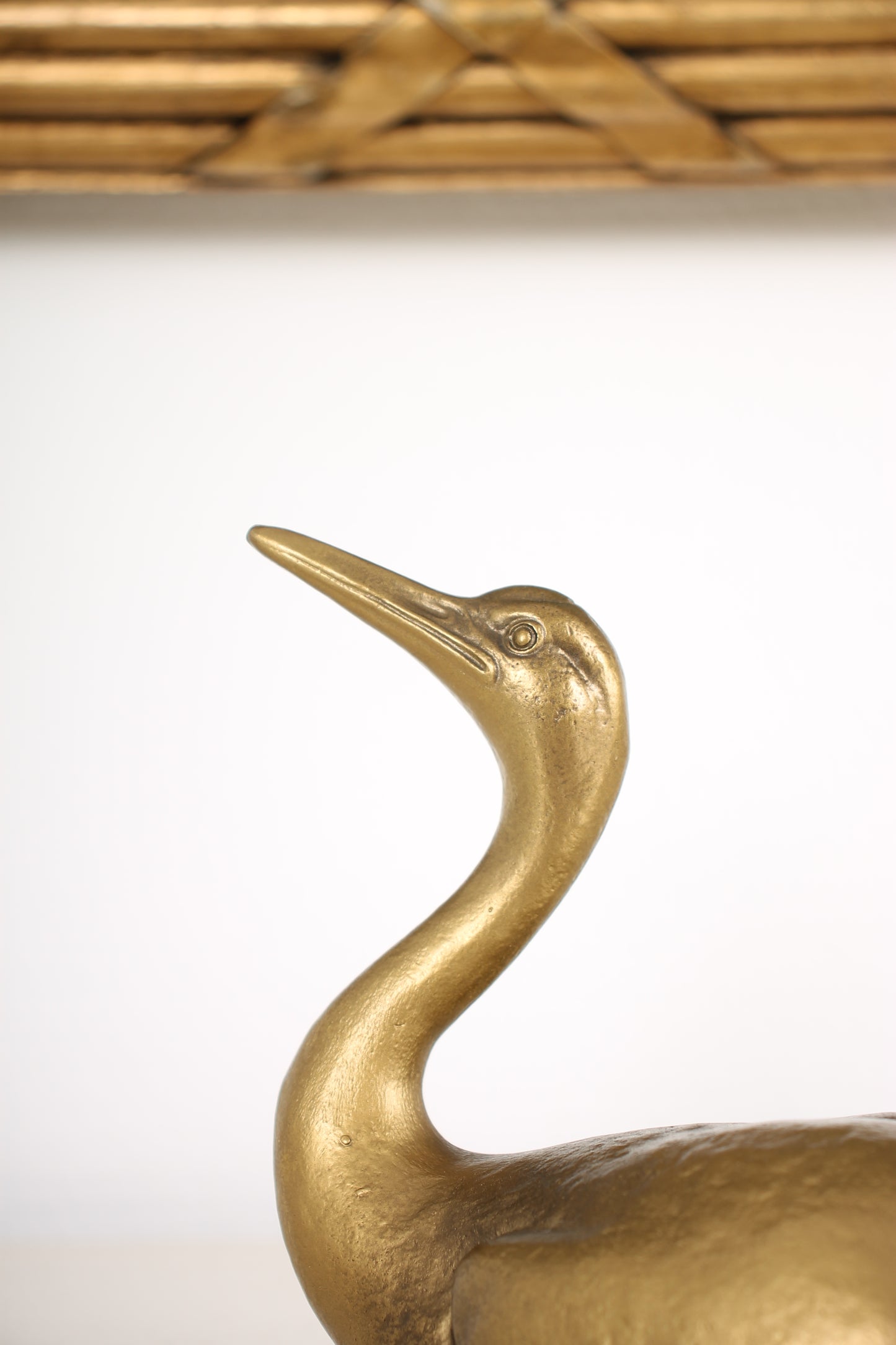 Vintage Japanese Bronze Bird Sculpture by Tsuda Eijyu