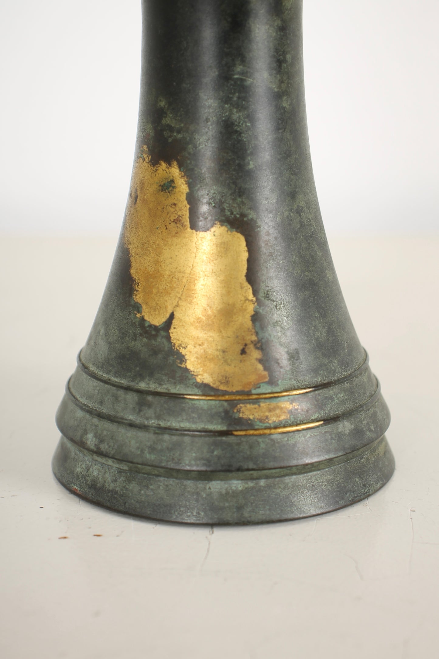 Vintage Japanese Bronze Vase by Hata Zoroku