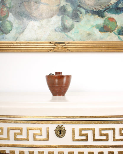Vintage Japanese Bronze Vase by Habara Ichiyo