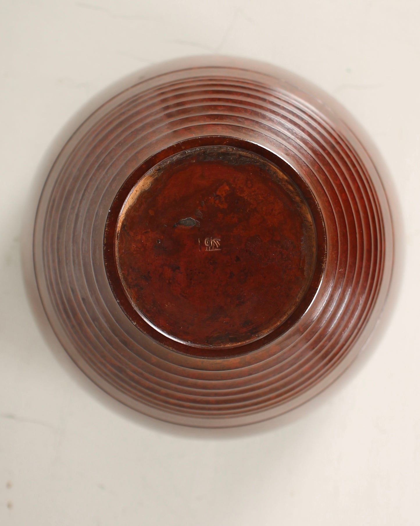 Vintage Japanese Bronze Vase by Habara Ichiyo