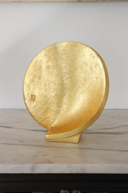 Vintage Japanese Bronze Sculpture of Peacock